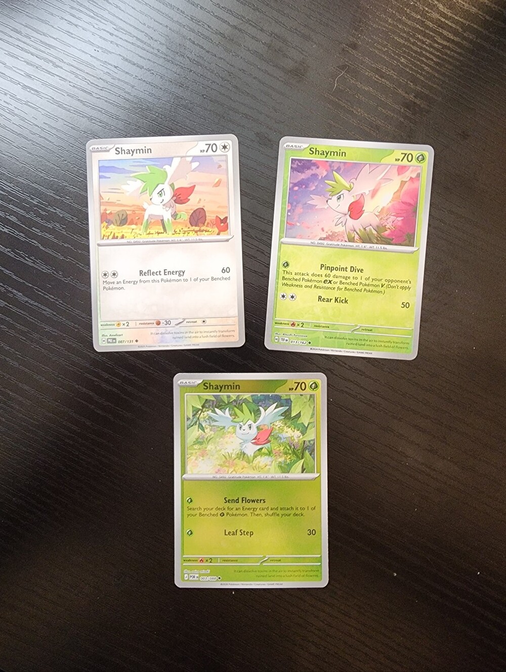 Shaymin Trading Card Bundle
